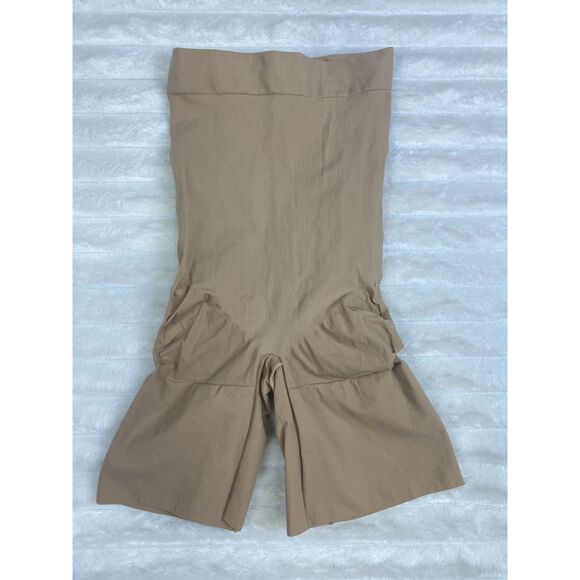 SKIMS High Waist Sculpting Shorts Nude Size L | Seamless Shapewear Control - Picture 2 of 4